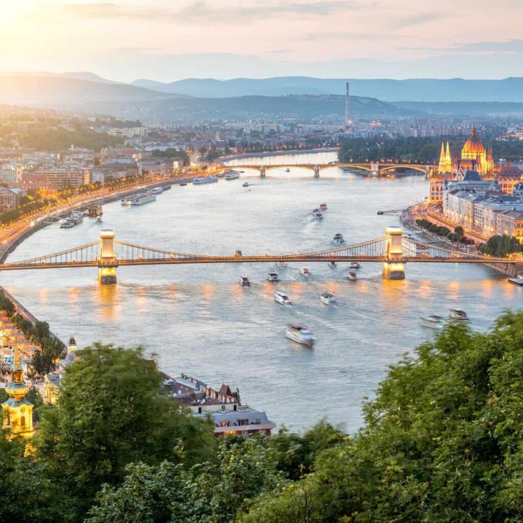 Studentenheim Orbánhegy in Budapest, Ungarn