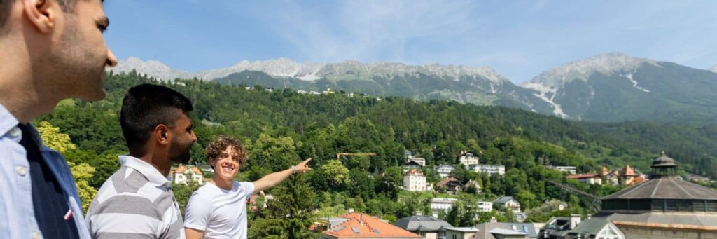 Gemeinschaftsleben im Studentenheim Sillgut Innsbruck