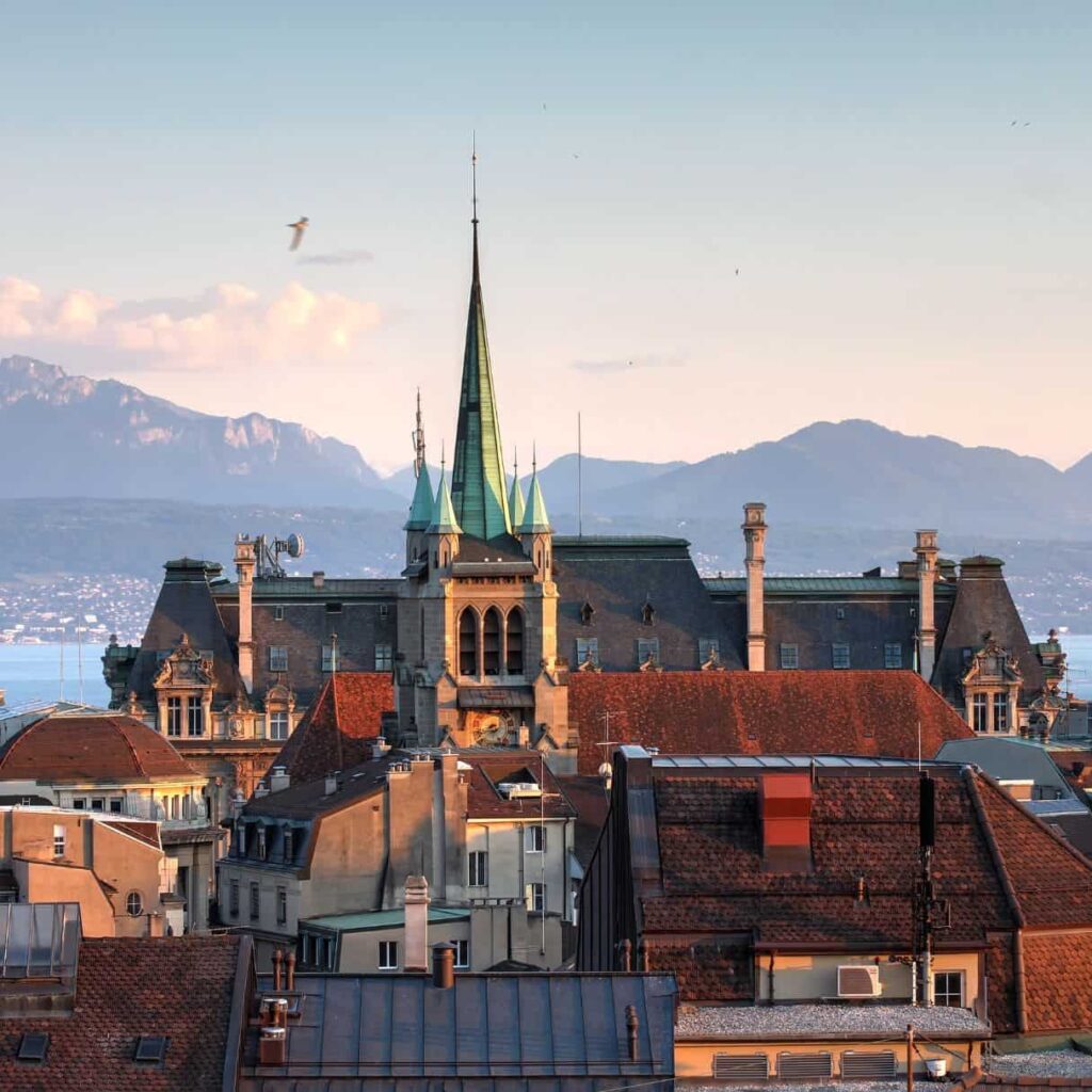 Studentenheim Joran in Lausanne, Schweiz